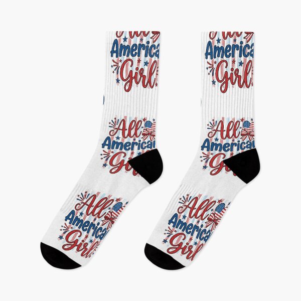 Item preview, American Girl Patriotic Usa Flag Heart Stars And Stripes designed and sold by longngusuc.
