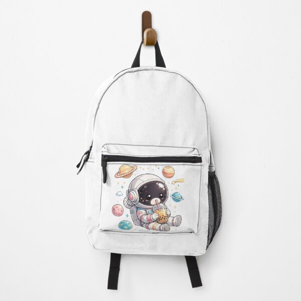 Item preview, Cute Astronaut Drinking Bubble Tea designed and sold by Sovereign Supply Co..
