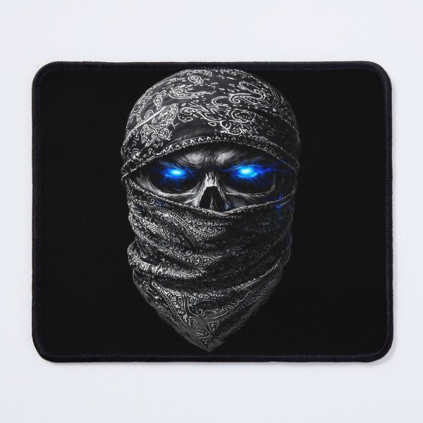 Item preview, Bandana Skull with Glowing Eyes designed and sold by INVIKETOS.