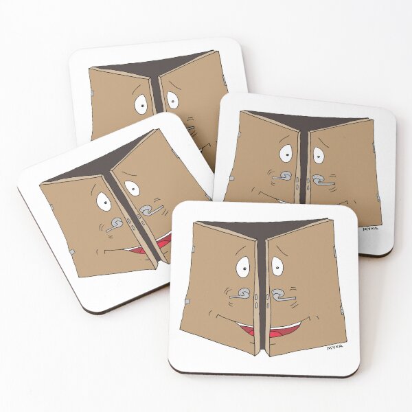 Item preview, Funny Open Doors Smiley Face Cute Object Pun Meme designed and sold by MyxaART.