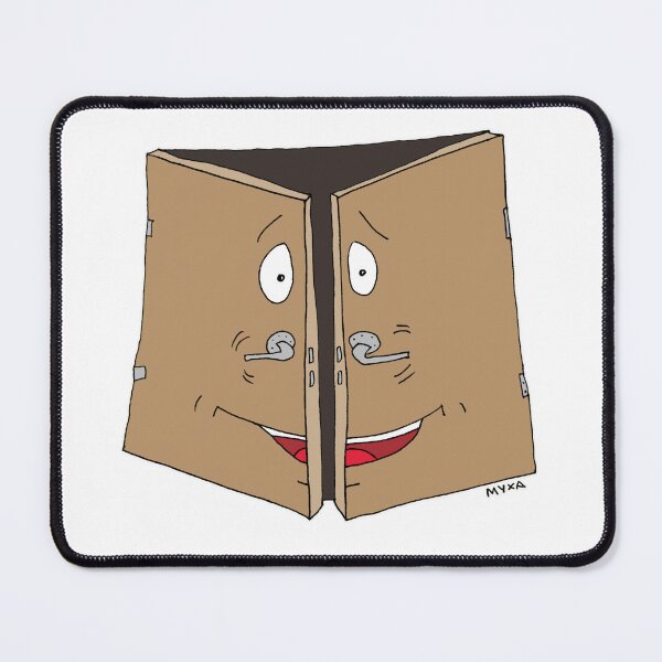 Item preview, Funny Open Doors Smiley Face Cute Object Pun Meme designed and sold by MyxaART.