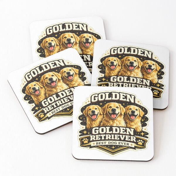 Item preview, Golden Retriever Best Dog Ever designed and sold by Stikaro.
