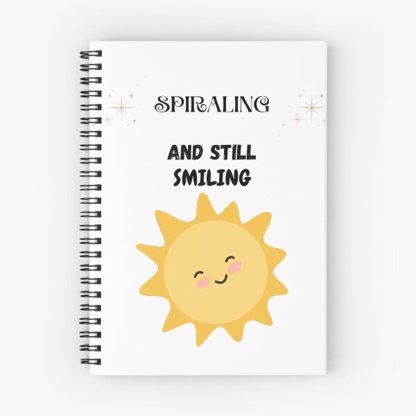 Item preview, Spiralling and still Smiling! designed and sold by Questionable At Best.