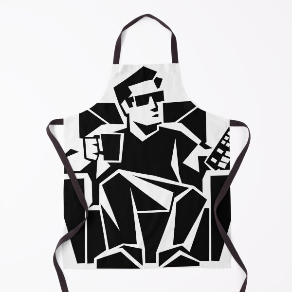 Item preview, Geometric Dad Relaxing on Couch With Remote Control designed and sold by matybrak.