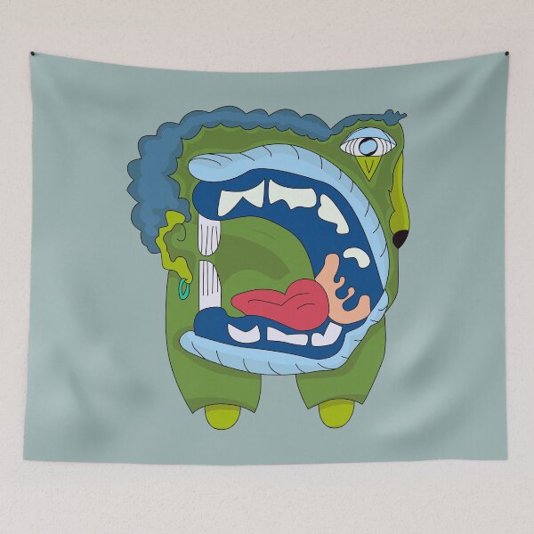 Item preview, Devouring Parasite Head designed and sold by Helgoolia.