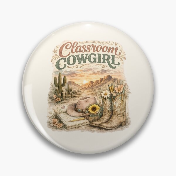 Item preview, Classroom Cowgirl Western Teacher Spirit designed and sold by Chic_Clip_Craft.