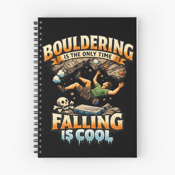 Artikelvorschau, Bouldern ist die einzige Art, bei der Fallen cool ist – Lustiges Klettern entworfen und verkauft von SidTastic .