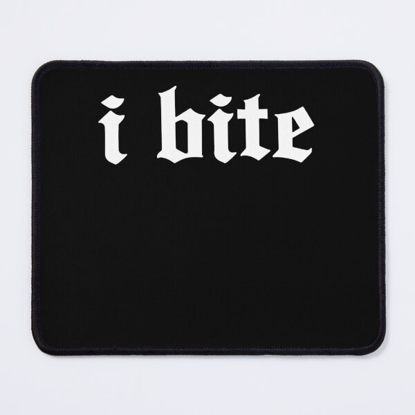Item preview, I Bite Gothic Humor designed and sold by charoen-design.