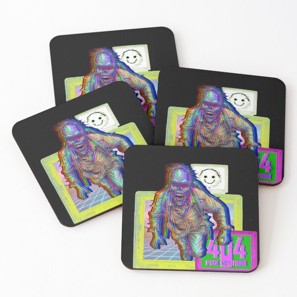 Item preview, Digital Nightmare - Acid Glitch Zombie designed and sold by Carpediemdeluxe.