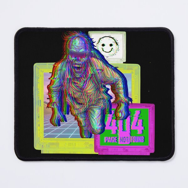 Item preview, Digital Nightmare - Acid Glitch Zombie designed and sold by Carpediemdeluxe.