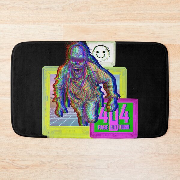 Item preview, Digital Nightmare - Acid Glitch Zombie designed and sold by Carpediemdeluxe.