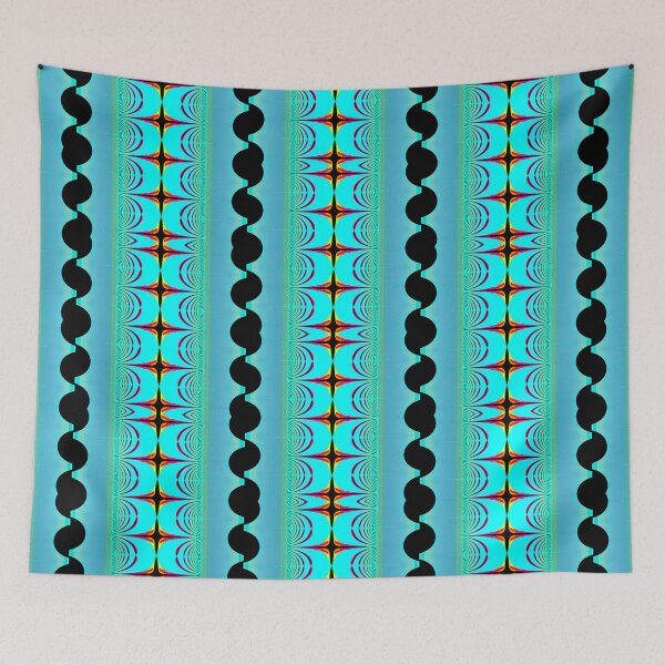 Item preview, Abstract Pattern "Curls and stars"  designed and sold by Gluecknika.