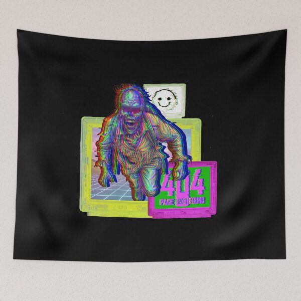 Item preview, Digital Nightmare - Acid Glitch Zombie designed and sold by Carpediemdeluxe.