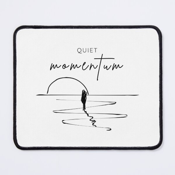 Item preview, Quiet Momentum | Minimalist Growth & Progress Design designed and sold by Lynn Creates.