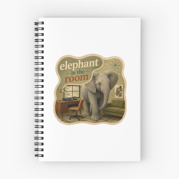 Item preview, elephant in the room designed and sold by Urbantheseus.