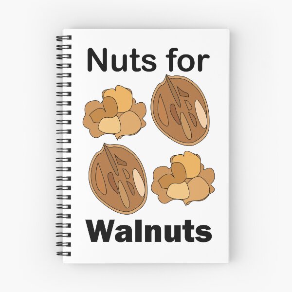 Item preview, Nuts For Walnuts Funny Pun Design  designed and sold by Nisha Prabhu.