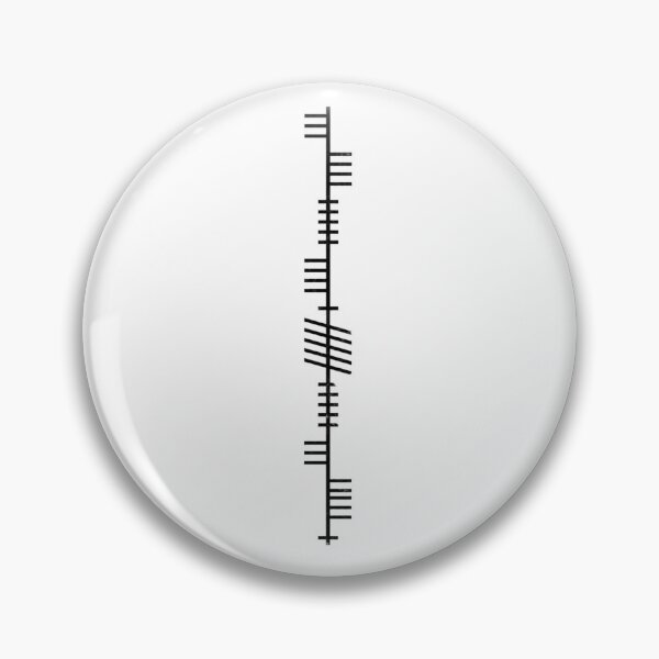 Item preview, Anti-Racist in Ogham designed and sold by Red-Star-Coop.