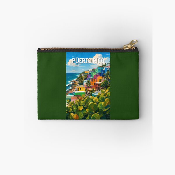 Item preview, Puerto Rico Illustration Travel Art Vintage designed and sold by KrisSidDesigns.