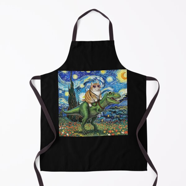 Item preview, Cat Riding Dinosaur Vintage  designed and sold by charoen-design.