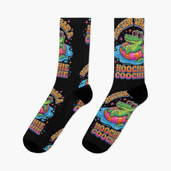 Item preview, Hotter Than A Hoochie Coochie Alligator Summer Pool Fun designed and sold by longngusuc.