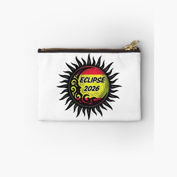Item preview, Eclipse 2026 Spain Solar Eclipse Vintage Design designed and sold by stickersrafisa.
