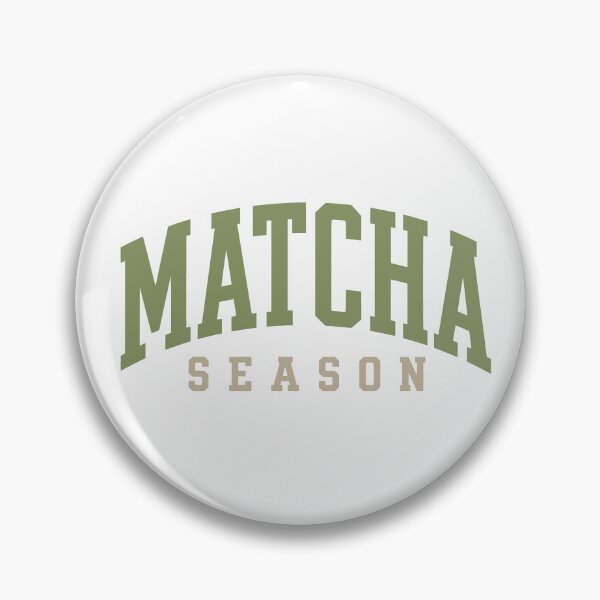 Item preview, Matcha Season Green Tea Aesthetic Latte Cafe Varsity designed and sold by JackCurtis1991.