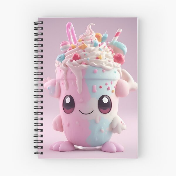 Item preview, **Kawaii Milkshake Mascot**, adorable milkshak designed and sold by : CraftyVibes.