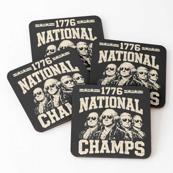 Item preview, 1776 National Champions Funny Patriotic Vintage USA Independence Day  designed and sold by Thread&Fable.