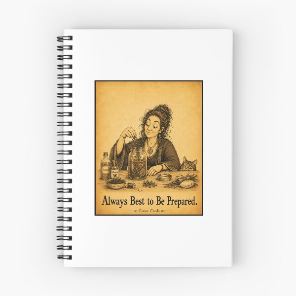 Item preview, Crone Cards - Always Best to Be Prepared. designed and sold by Kay Mhor Studio.