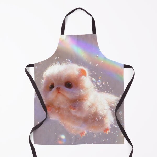 Item preview, Floating Rainbow Fluffy Creature – Cute Fantasy Art Design designed and sold by Vibescapes.