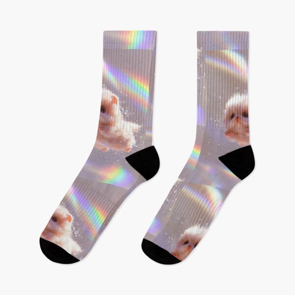 Item preview, Floating Rainbow Fluffy Creature – Cute Fantasy Art Design designed and sold by Vibescapes.
