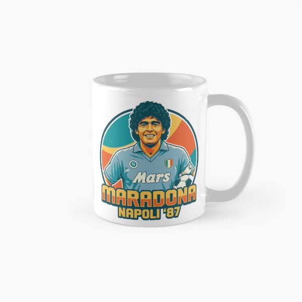 Item preview, Vintage 1980s Diego Maradona Napoli Portrait designed and sold by PixelCatalyst.