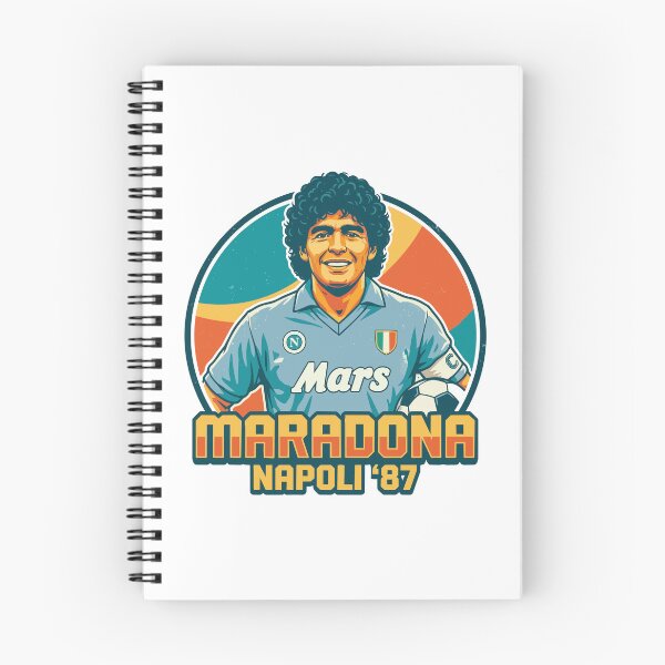 Item preview, Vintage 1980s Diego Maradona Napoli Portrait designed and sold by PixelCatalyst.