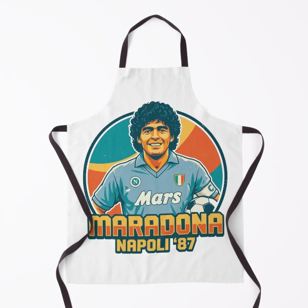 Item preview, Vintage 1980s Diego Maradona Napoli Portrait designed and sold by PixelCatalyst.