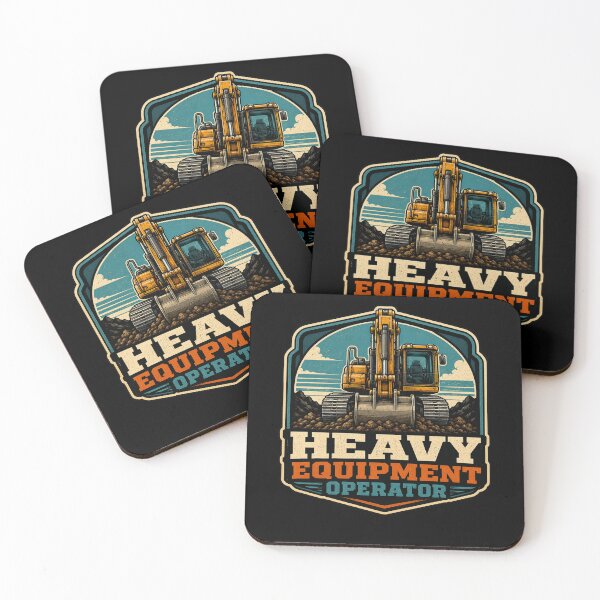 Item preview, Heavy Equipment Operator Excavator Construction Worker Design designed and sold by kakmi-art.