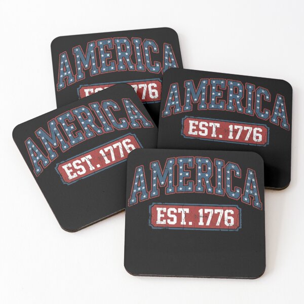 Item preview, America Est. 1776 Vintage Distressed Patriotic Emblem designed and sold by longngusuc.