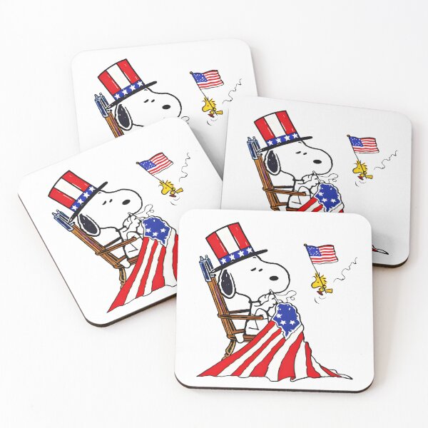 Item preview, Patriotic Snoopy and Woodstock designed and sold by fahhmemedropss.