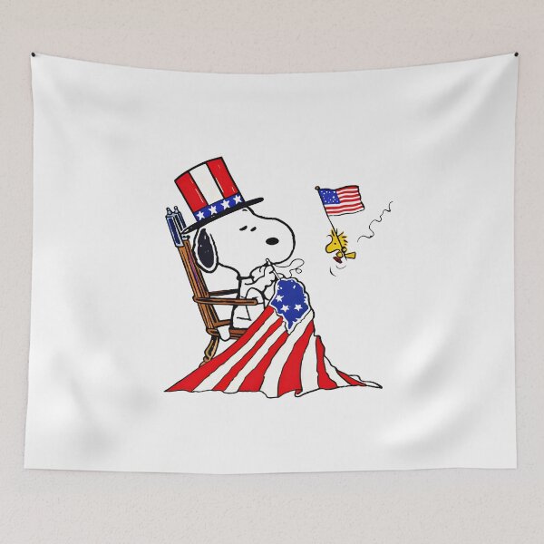 Item preview, Patriotic Snoopy and Woodstock designed and sold by fahhmemedropss.