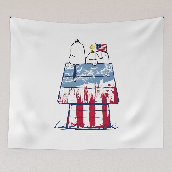 Item preview, Red White and Blue Snoopy designed and sold by fahhmemedropss.
