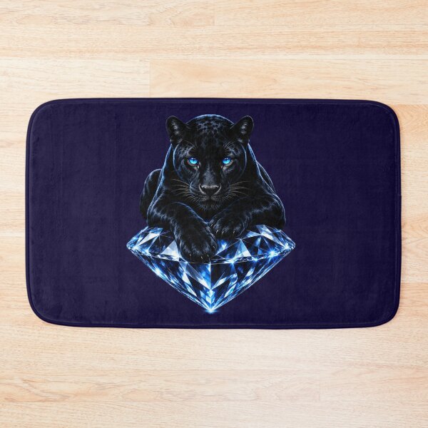Item preview, Black Panther & Diamond – Luxury Power Art designed and sold by AstraDrip Studio.