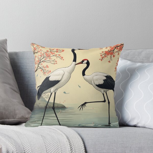 Item preview, ukiyoe japanese crane designed and sold by Atlantico54.