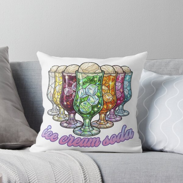 Item preview, Ice cream soda - stained glass style - designed and sold by LOVEARTDESIGN.