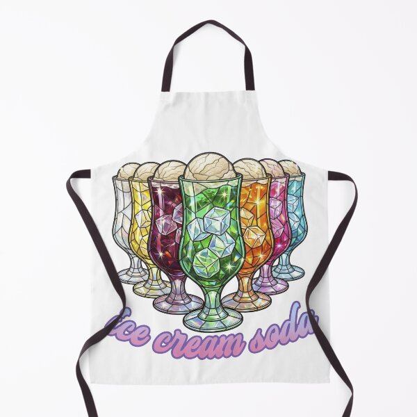 Item preview, Ice cream soda - stained glass style - designed and sold by LOVEARTDESIGN.