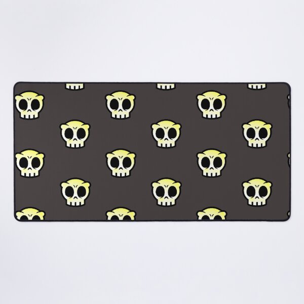Item preview, Yellow Skull Kawaii Skull Minimal designed and sold by AstronautMerch.
