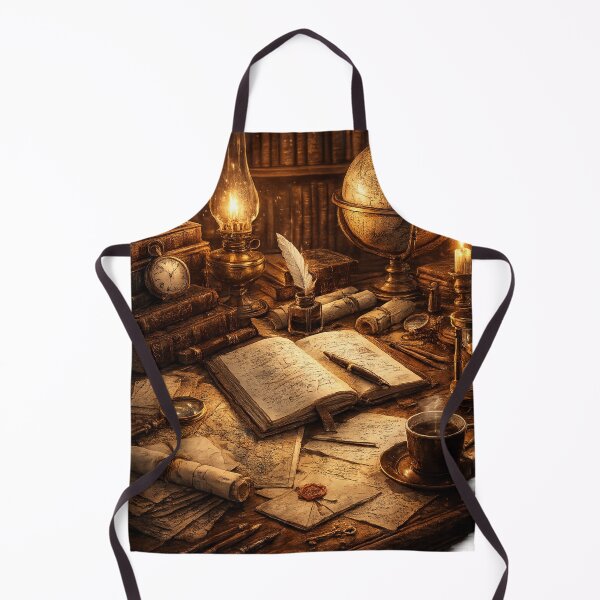 Item preview, Scholar’s Desk of Knowledge | Vintage Study Aesthetic designed and sold by Sticleg.
