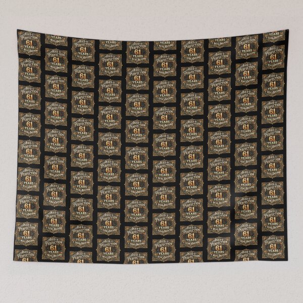 Item preview, Aged to Perfection 61st Birthday Retro designed and sold by DuckOddity.