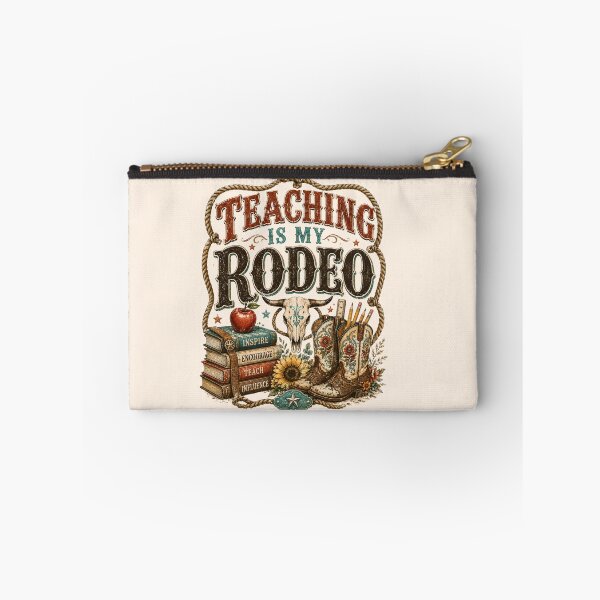 Item preview, Teaching Is My Rodeo Western Teacher Pride designed and sold by Chic_Clip_Craft.