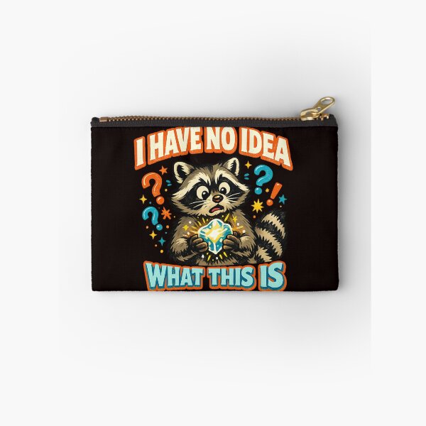 Item preview, Confused Raccoon – I Have No Idea What This Is designed and sold by FrameFlow.