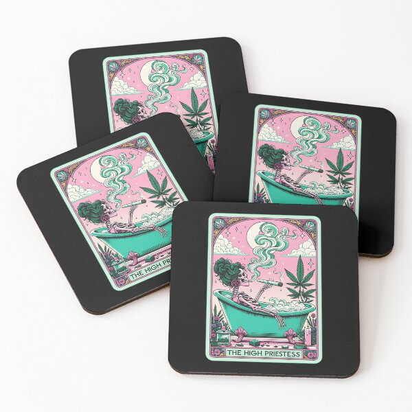 Item preview, The High Priestess Tarot Card Stoner Witch Aesthetic designed and sold by alidiaa.