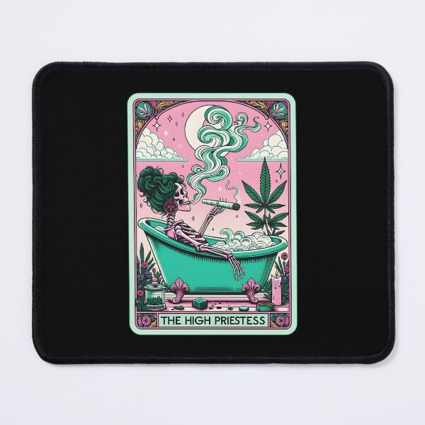 Item preview, The High Priestess Tarot Card Stoner Witch Aesthetic designed and sold by alidiaa.